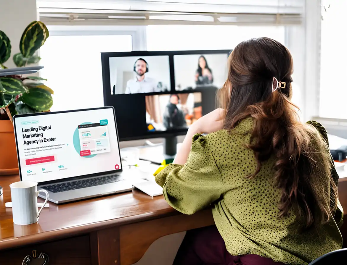 Elore Digital team working on digital marketing campaigns