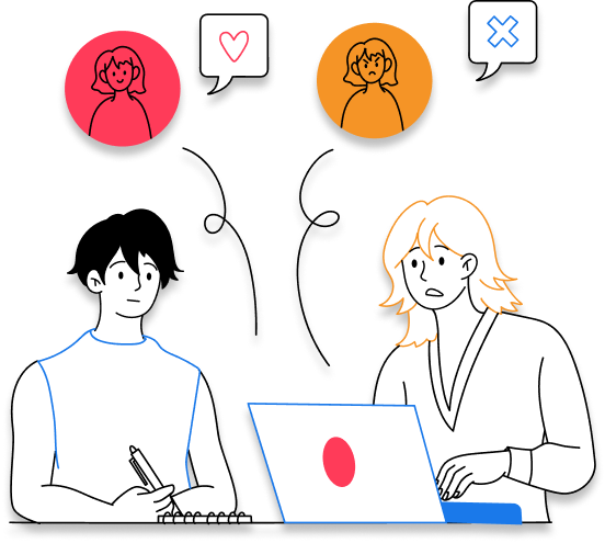 Initial discovery illustration